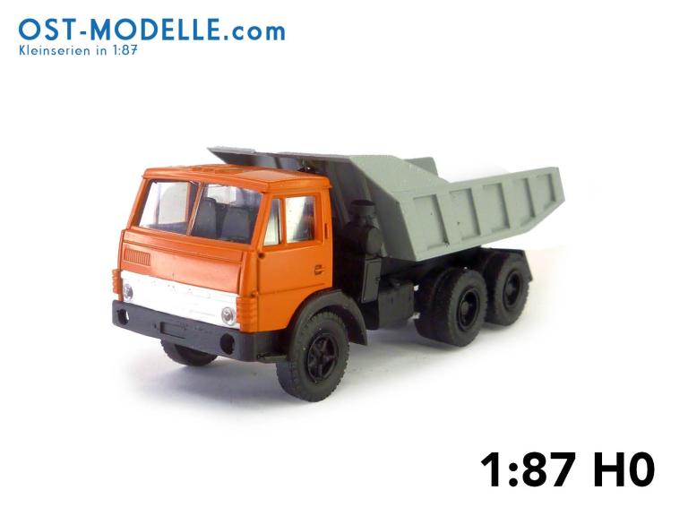 KamAZ-5511 Kipper 1984 orange grau